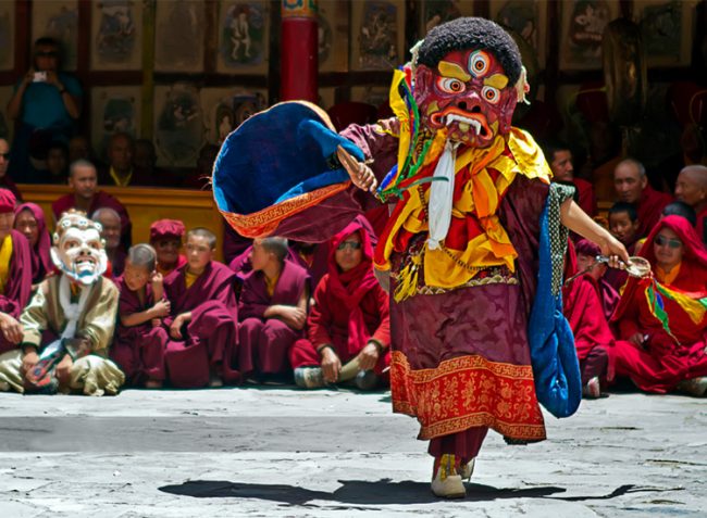 Cham Dance in Ladakh : A Ritual Dance by Tibetan Monks | Cham Lama dance | Tibetan Buddhism | Art & Culture | UPSC