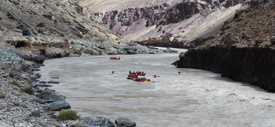 River Rafting In Zanskar, Leh Ladakh